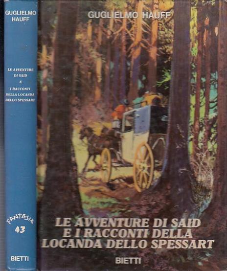 Avventure Said Racconti Locanda Spessart - Guglielmo Hauff - copertina