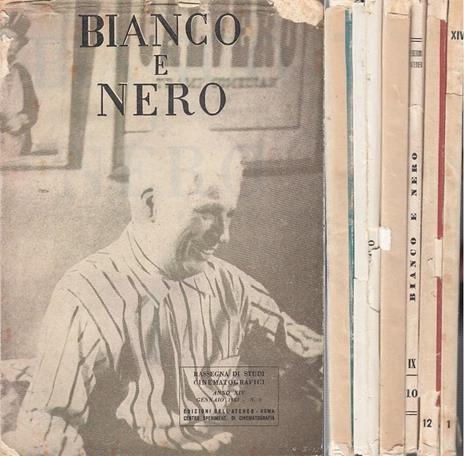 Blocco Rivista Bianco e Nero 6 Vol Cinema - copertina