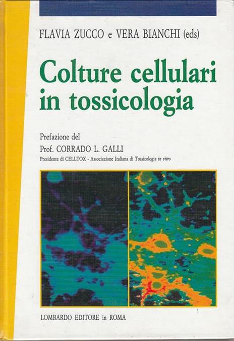 Colture cellulari in tossicologia - Flavia Zucco - copertina