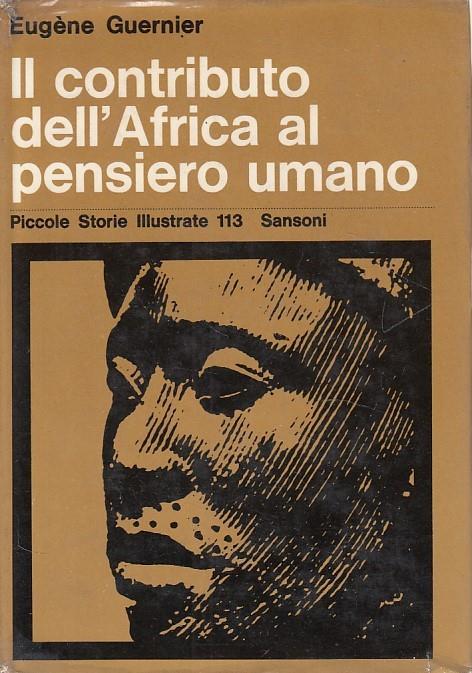 Contributo Africa al Pensiero Umano - Eugéne Guernier - copertina