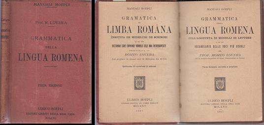 Grammatica della Lingua Romena - R. Lovera - 4