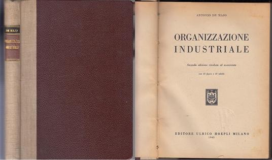 Organizzazione Industriale - Antonio De Majo - 2