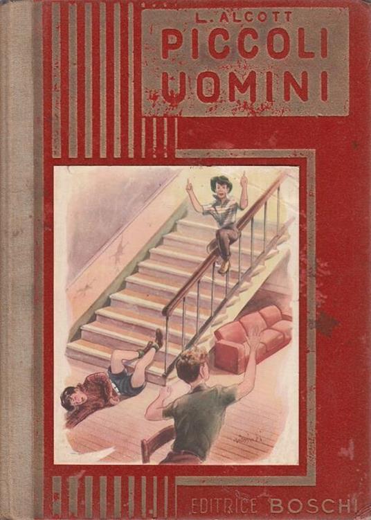 Piccoli Uomini - Louisa M. Alcott - copertina