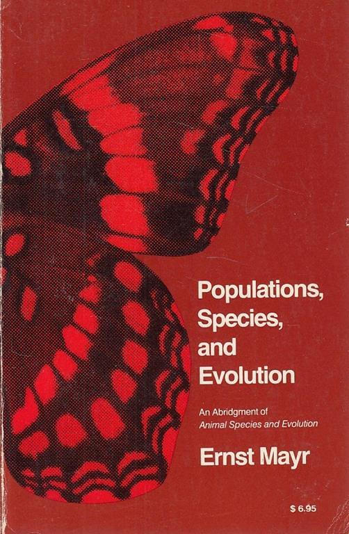 Populations, Species And Evolution - Ernst Mayr - 4