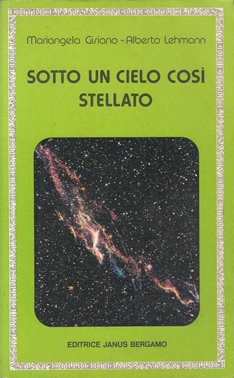 Sotto un Cielo Cosi Stellato - Mariangela Gisiano - copertina