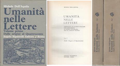 Umanità Nelle Lettere 2 Vol - Michele Dell'Aquila - 2