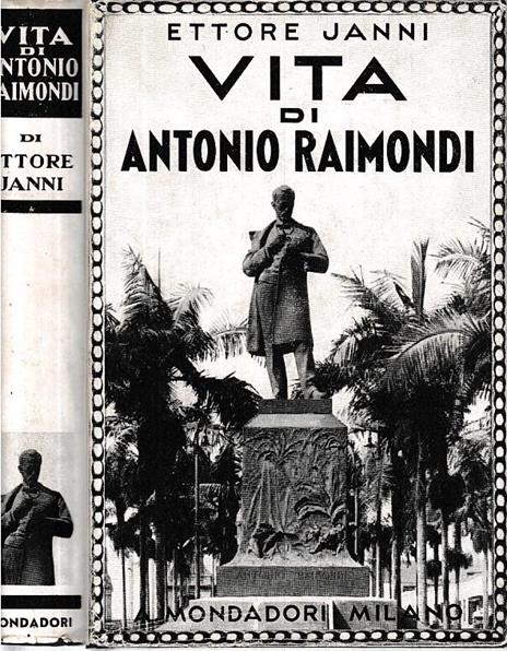 Vita di Antonio Raimondi - Ettore Janni - copertina