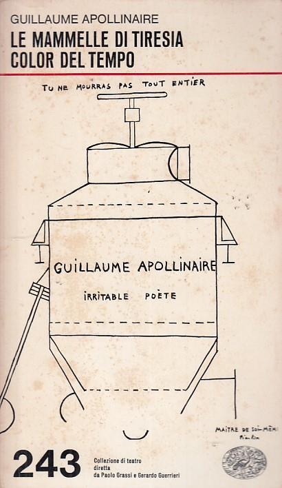 Le Mammelle di Tiresia Color Tempo - Guillaume Apollinaire - copertina