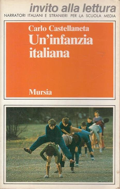 Un' infanzia Italiana - Carlo Castellaneta - copertina