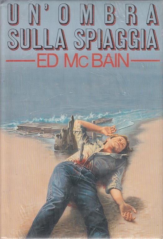 Un' ombra sulla spiaggia - Ed McBain - copertina