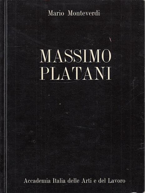 Massimo Platani - Mario Monteverdi - copertina