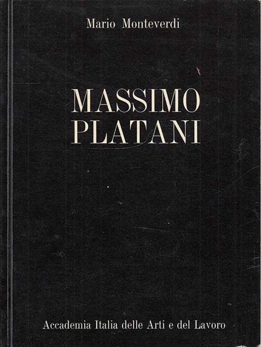 Massimo Platani - Mario Monteverdi - copertina