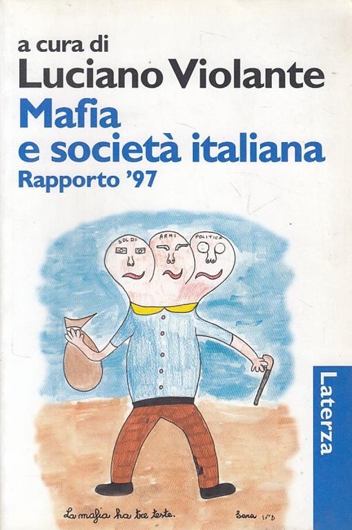 Mafia E Società Italiana Rapporto '97 - Luciano Violante - copertina