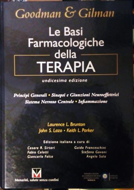 Le Basi Farmacologiche Della Terapia - copertina