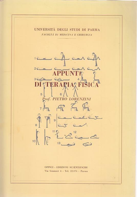 Appunti Di Terapia Fisica - copertina