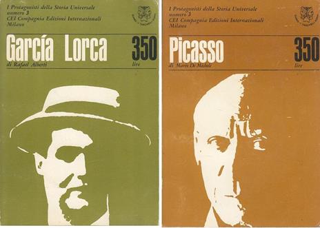 Garcia Lorca, Picasso - copertina