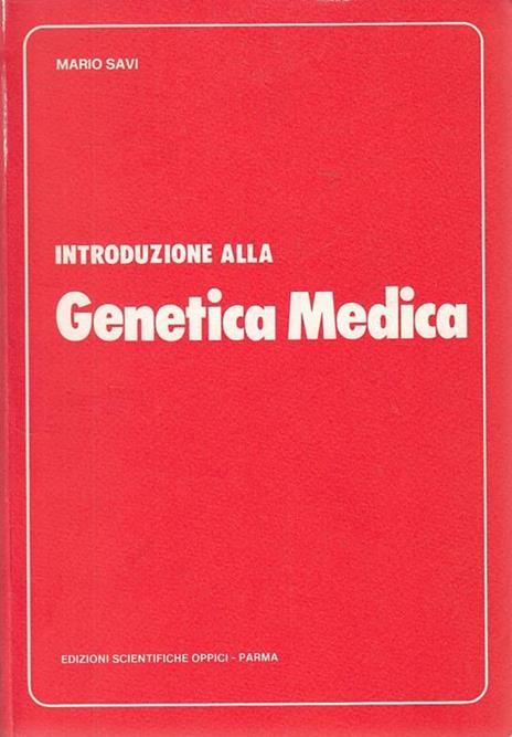 Introduzione Alla Genetica Medica - copertina