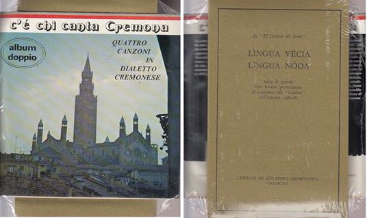 Lingua VèCia, Lingua NòOa Tutte Le Poesie Che Hanno Partecipato Al Concorso Del "CantòOn" Nell'Annata 1980-81 Sigillato Con Disco 45 Giri - copertina