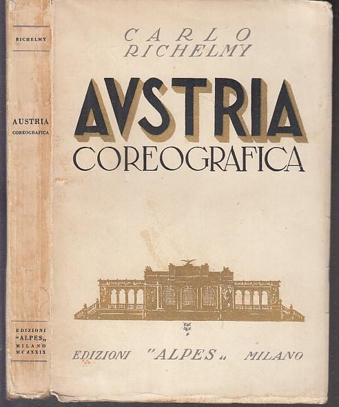 Austria Coreografica - Carlo Richelmy - copertina