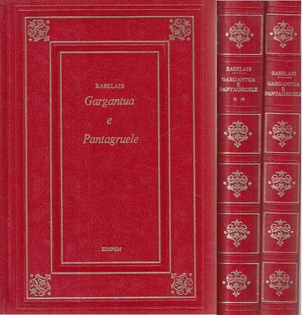 Gargantua E Pantagruele 2 Vol- Rabelais- Epidem- Classica - François Rabelais - copertina