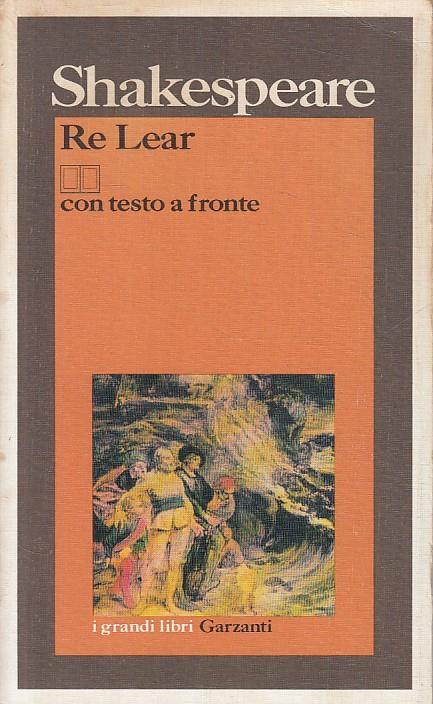 Re Lear Testo A Fronte - William Shakespeare - copertina