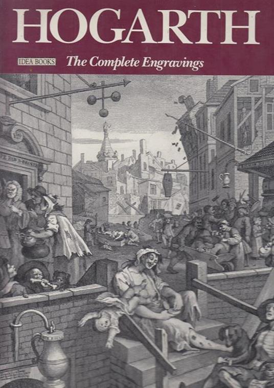 Hogarth The Complete Engravings - copertina