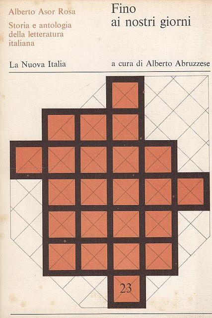 Storia Letteratura Italiana Nostri Giorni - Alberto Abruzzese - copertina