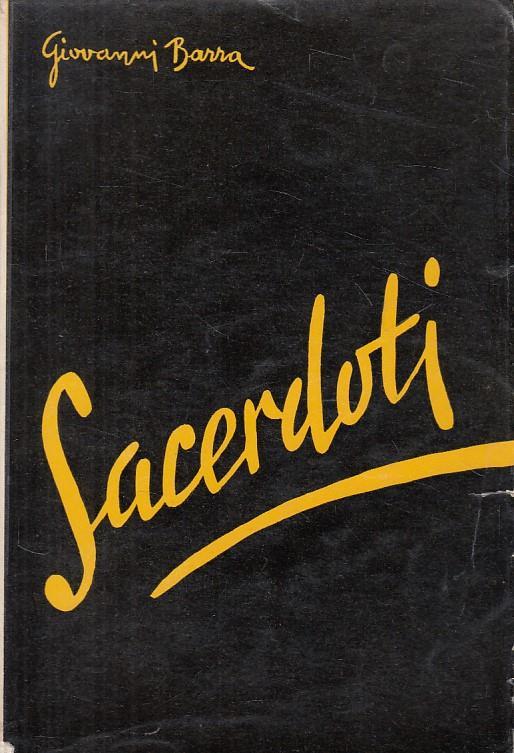 Sacerdoti - Giovanni Barra - copertina