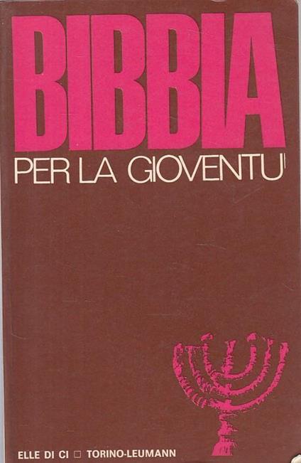 Bibbia Per La Gioventù - copertina