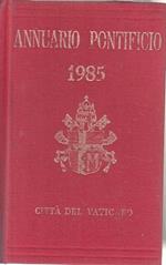 Annuario Potificio 1985 Città Del Vaticano