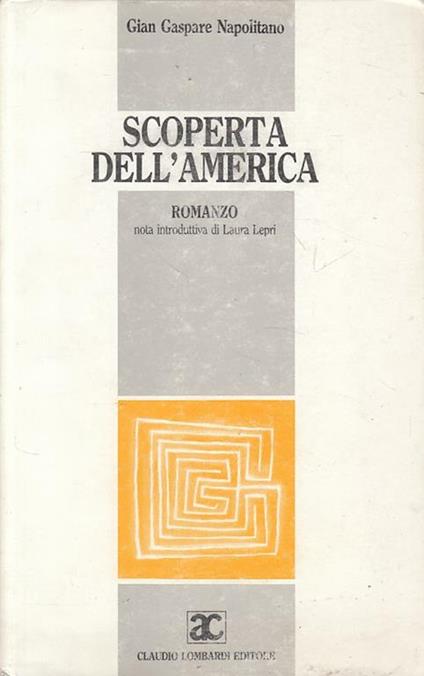 Scoperta Dell'america- Napolitano- Lombardi - copertina