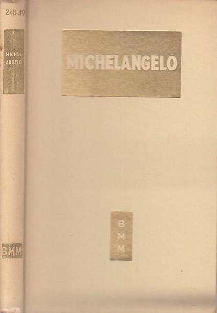 Michelangelo - Paolo D'Ancona - copertina