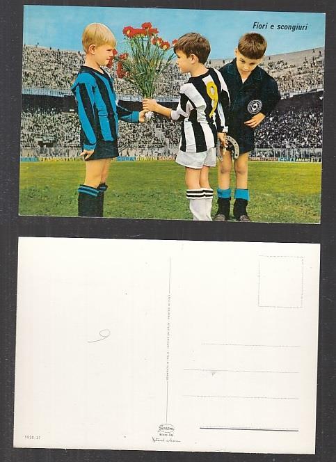 Cartolina Calcio Bambini Inter Juventus Fiori E Scongiuri - Libro Usato -  ND - | IBS