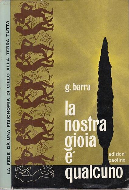 La Nostra Gioia é Qualcuno - Giovanni Barra - copertina