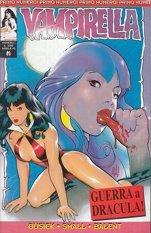 Vampirella N.1 Guerra A Dracula - copertina