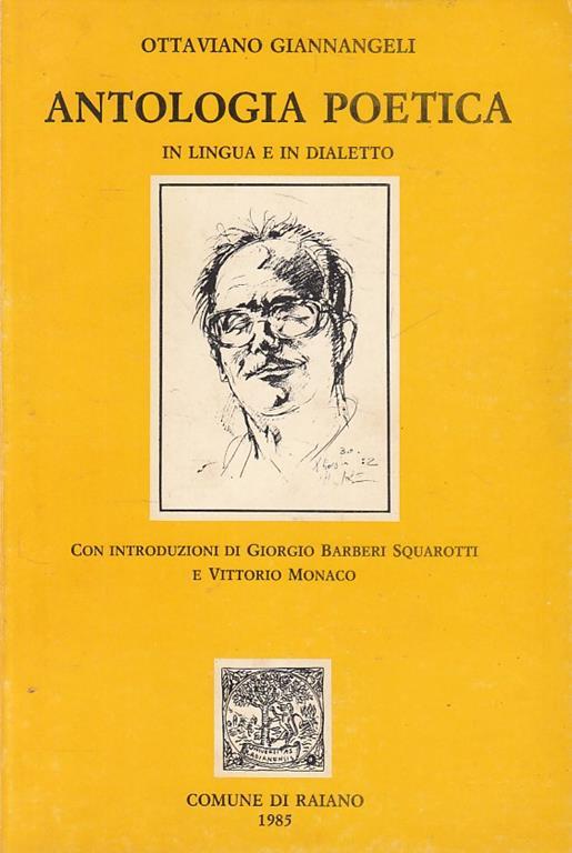 Antologia Poetica In Lingua E In Dialogo - Ottaviano Giannangeli - copertina