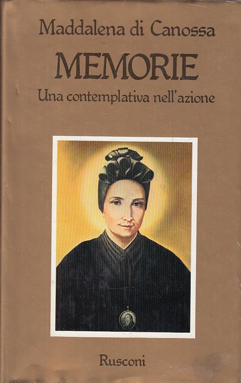 Memorie - Maddalena di Canossa - copertina