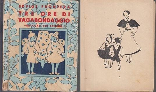 Tre Ore Di Vagabondaggio Bambini - Edvige Frontera - copertina