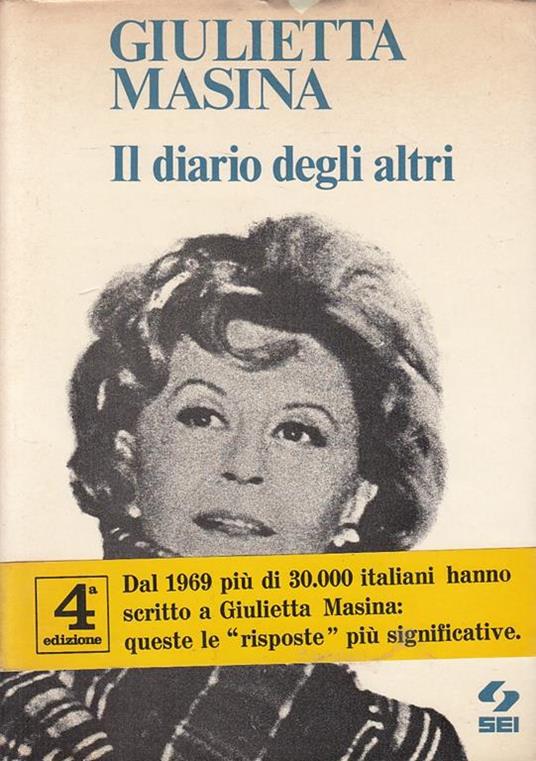 Il Diario Degli Altri - Giulietta Masina - copertina