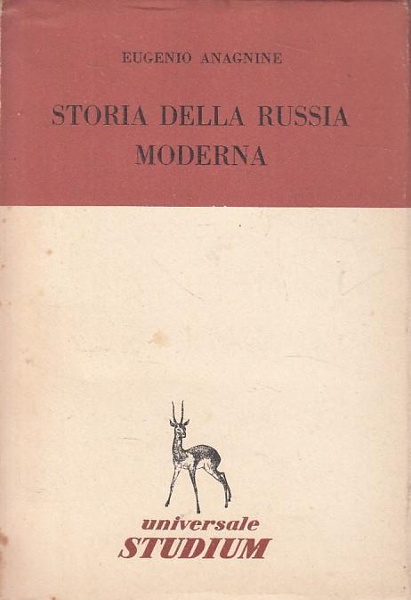 Storia Della Russia Moderna - Eugenio Anagnine - copertina