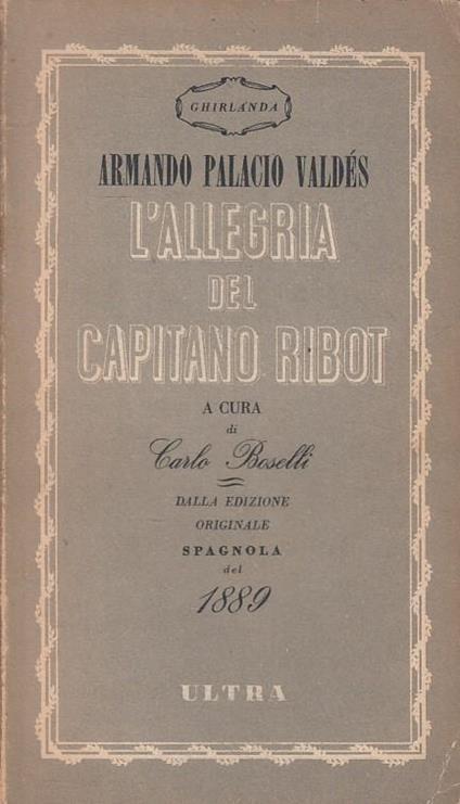 L' Allegria Del Capitano Ribot - copertina