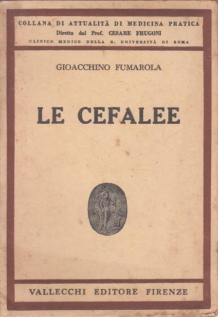 Le Cefalee - Gioacchino Fumarola - copertina