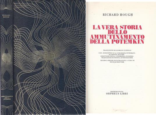 Vera Storia Ammutinamento Potemkin - Richard Hough - copertina