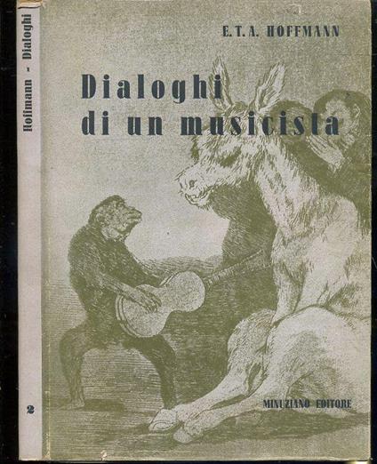 Dialoghi Di Un Musicista - Hoffmann - Minuziano Editore - Ernst T. Hoffmann - copertina