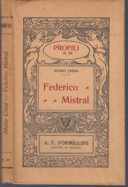 Federico Mistral - Mario Chini - copertina