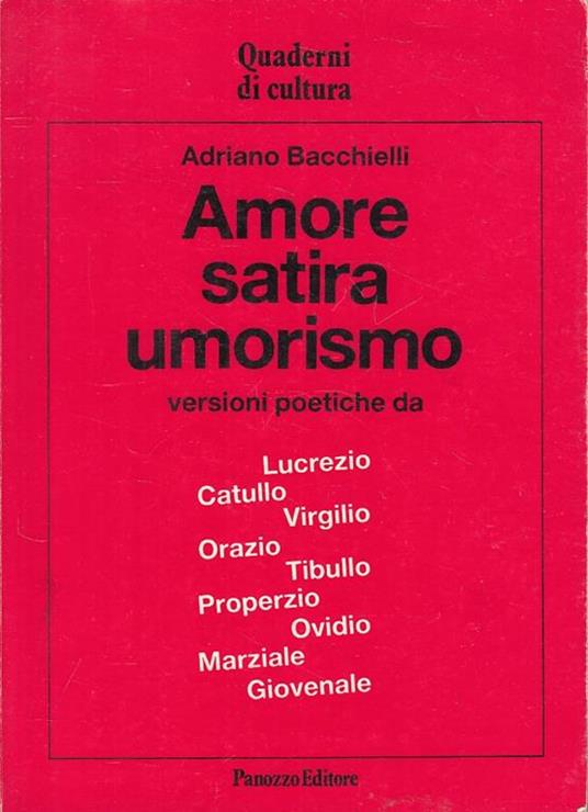 Amore Satira Umorismo - copertina