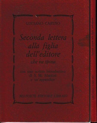 Seconda Lettera Figlia Editore Va Sposa - Luciano Caruso - copertina