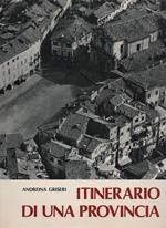 ITINERARIO DI UNA PROVINCIA