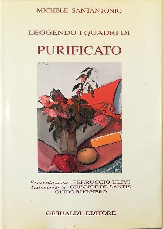 Leggendo i quadri di Purificato - Michele Santantonio - copertina