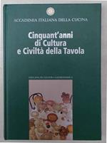 Cinquant'anni di cultura e civiltà della tavola